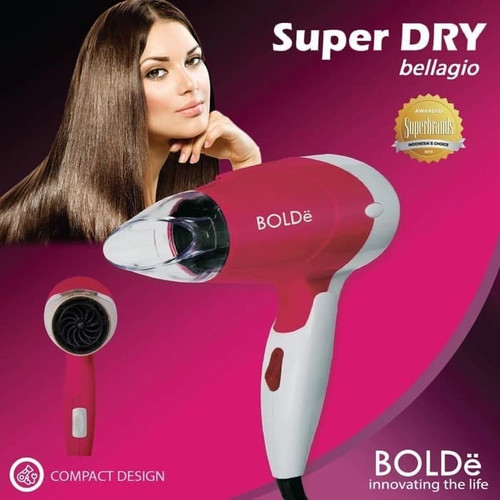 Bolde Hair Dryer Super Dry Bellagio - Magenta